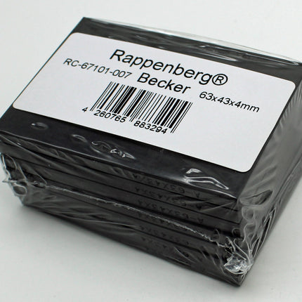 7 Kohleschieber, Drehschieber,  63x43x4mm für z.B. Becker Vakuumpumpen DT3.25, T3.25, VT3.25, DT4.25, T4.25, VT4.25