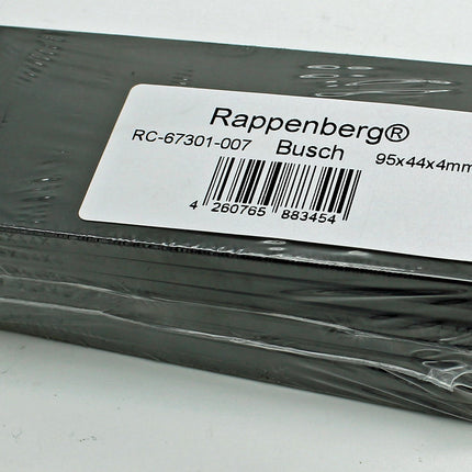 7 Kohleschieber, Drehschieber,   95x44x4mm für Busch Vakuumpumpen SV1040B/C, SD1040B/C, DC0040 C
